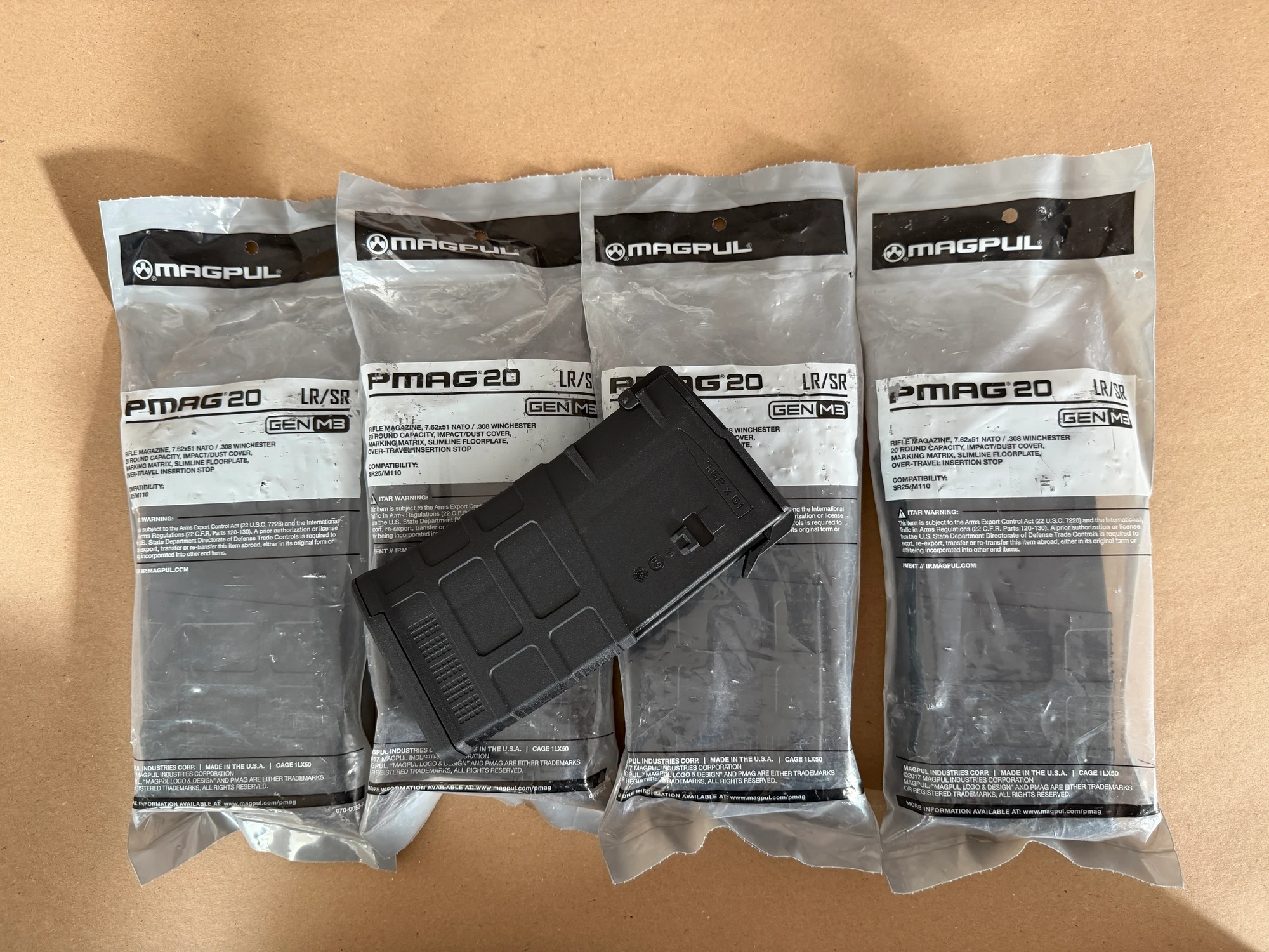 Chargeurs MAGPUL 20  coups .308 Win