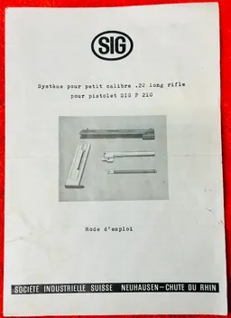 P210 Conversion .22LR — Miniature 2