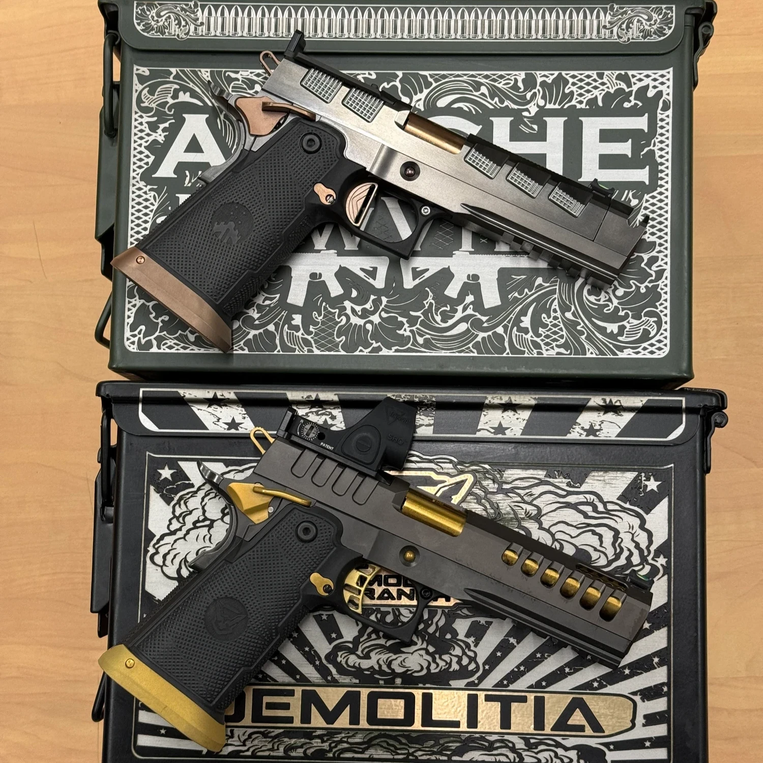 APACHE PEW VIEW & DEMOLITIA ELITE